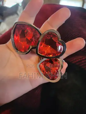 Photo - 3pcs Set Luxury Metal Butt Toys Butt Plug Kit Adult Anal Plugs Woman