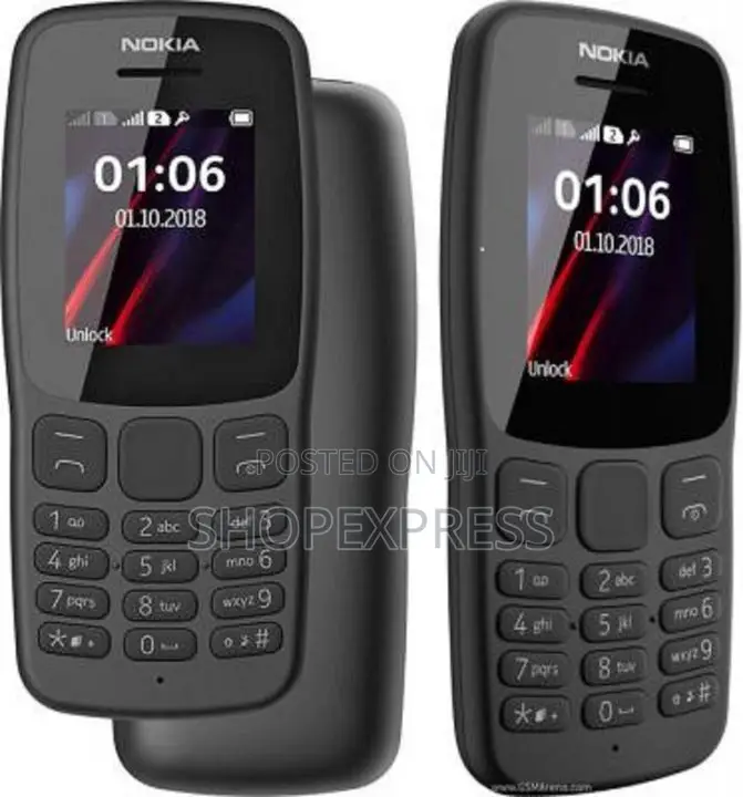 New Nokia 106 Black