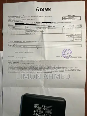 Toshiba 2tb External Hard Drive