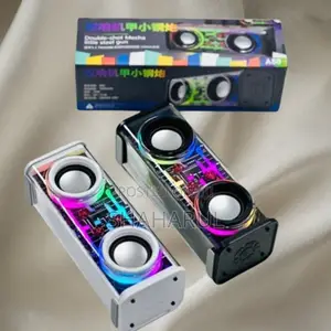 V8 Transparent Mechanical TWS Subwoofer Wireless Bluetooth Speaker