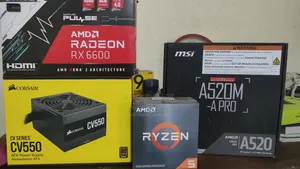 Desktop Computer 16GB AMD Ryzen 5 SSD 128GB