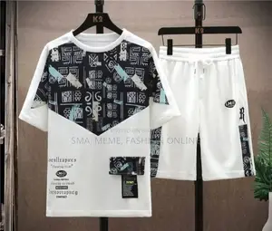 কম্বো হাফ টি-শার্ট এবং ৩ কোয়ার্টার প্যান্ট