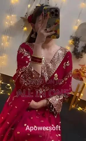 জর্জেট থ্রি-পিস High Quality Work Dress for Girls