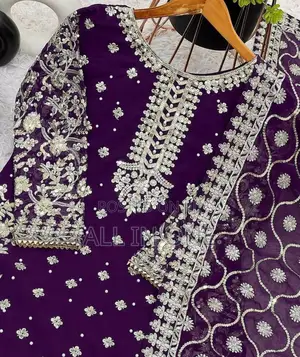 Photo - জর্জেট থ্রি-পিস Hit Viral Collection New Update High Quality Work