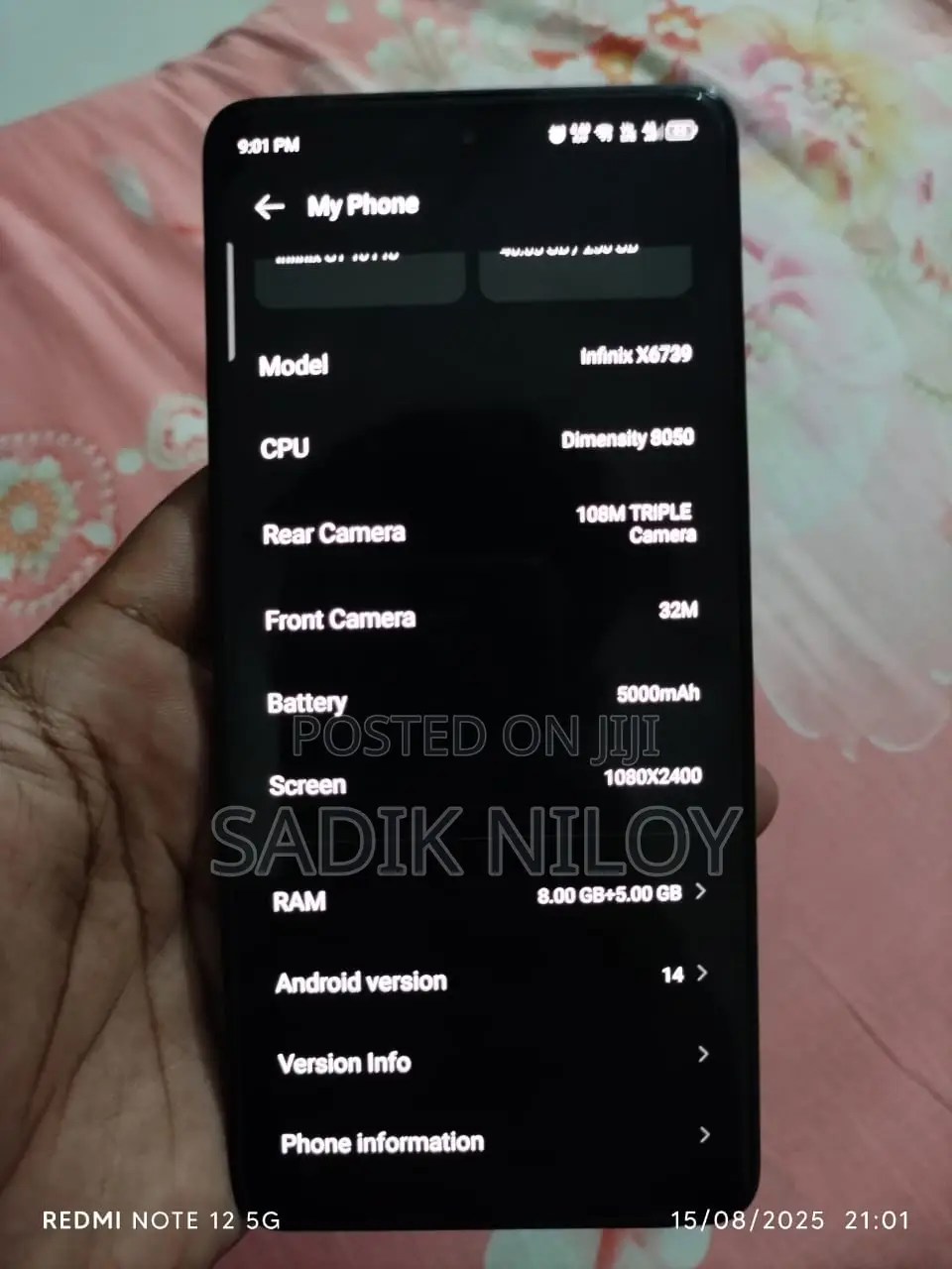 Infinix GT 10 Pro 128 GB Orange