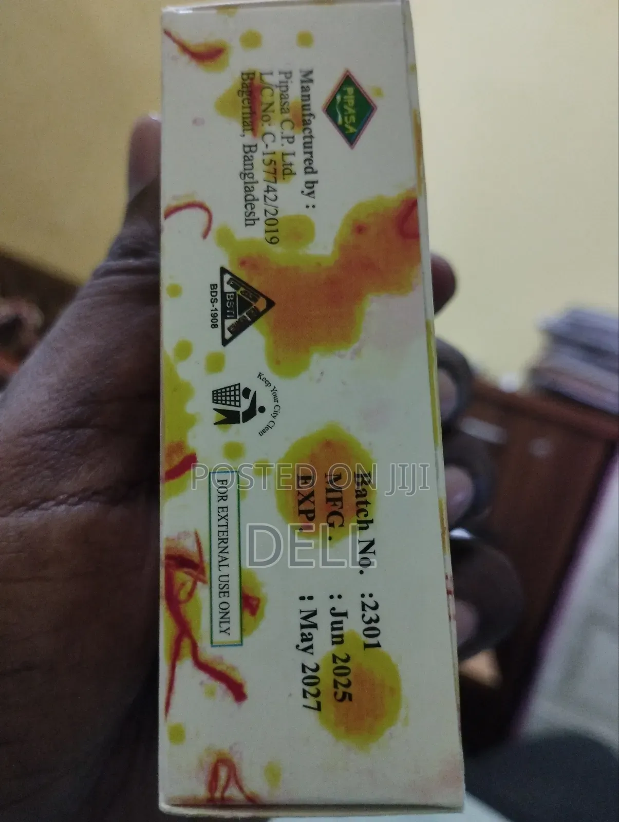 Real Saffron Goat Milk Bar Soap Hand Made