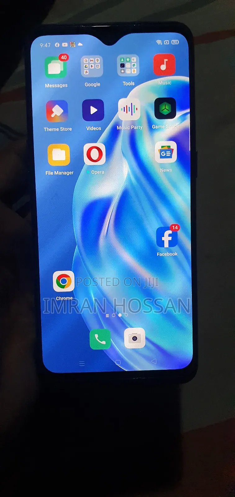 Oppo F15 256 GB Blue
