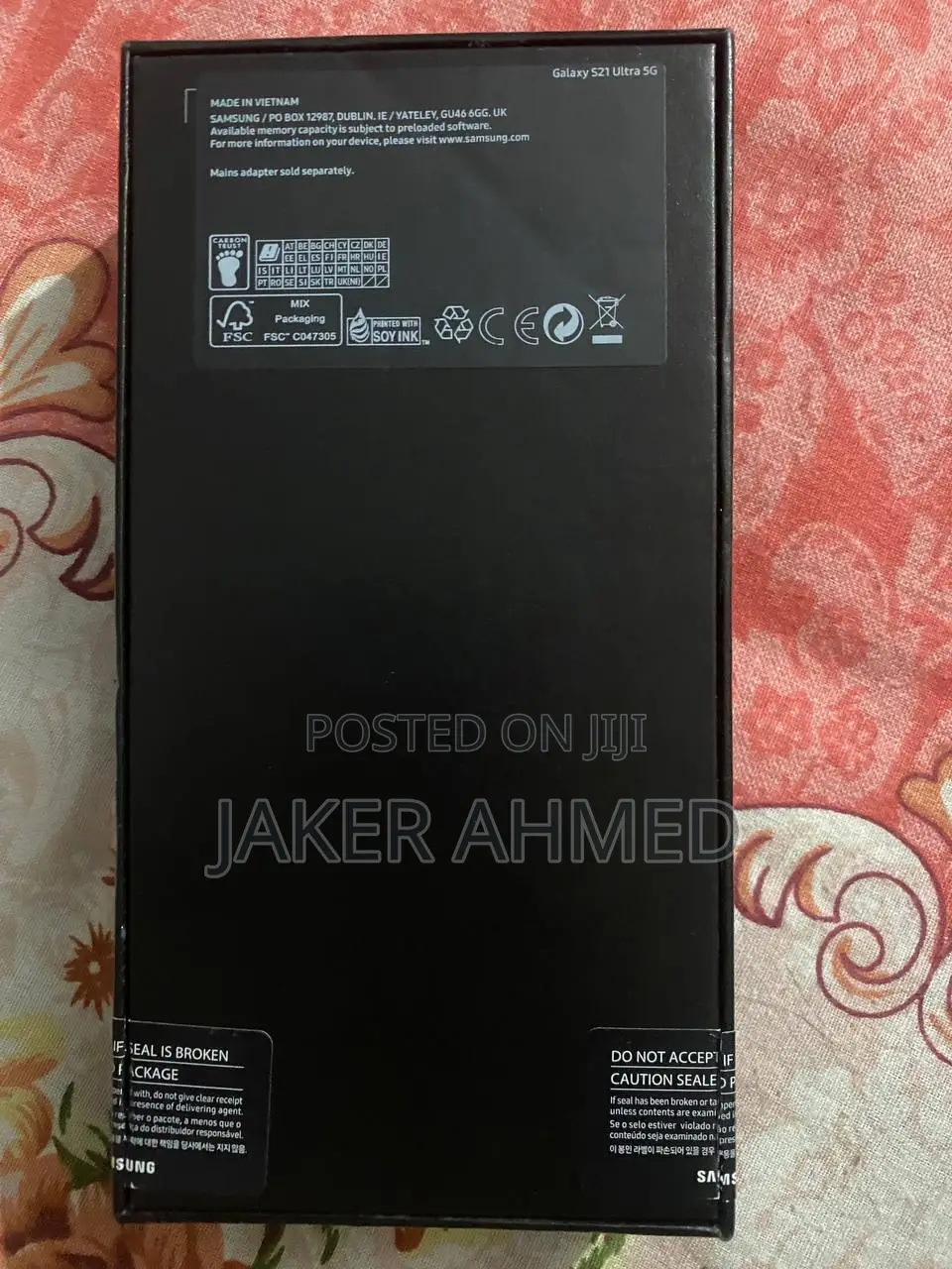 New Samsung Galaxy S21 Ultra 5G 128 GB Silver