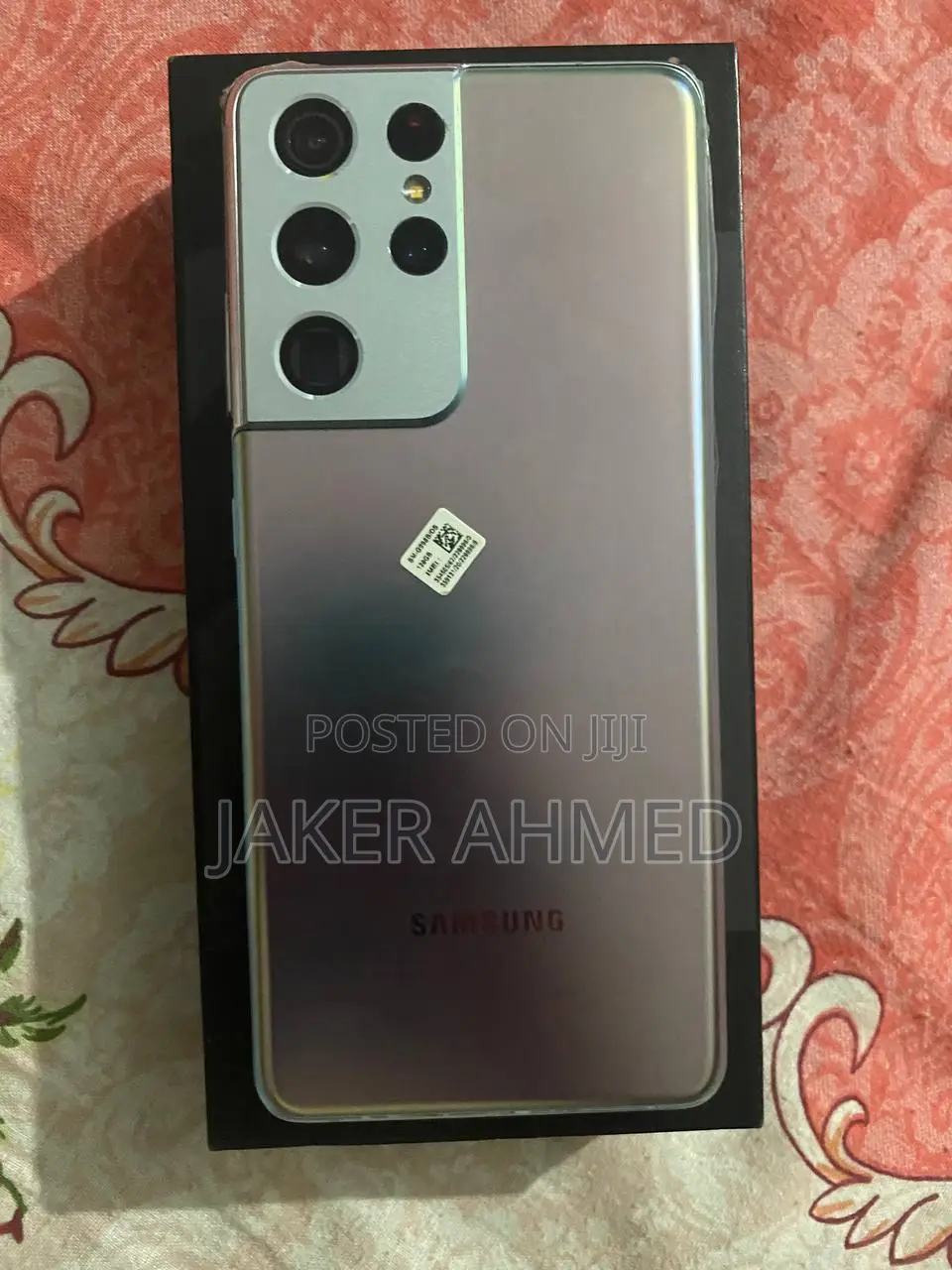 New Samsung Galaxy S21 Ultra 5G 128 GB Silver