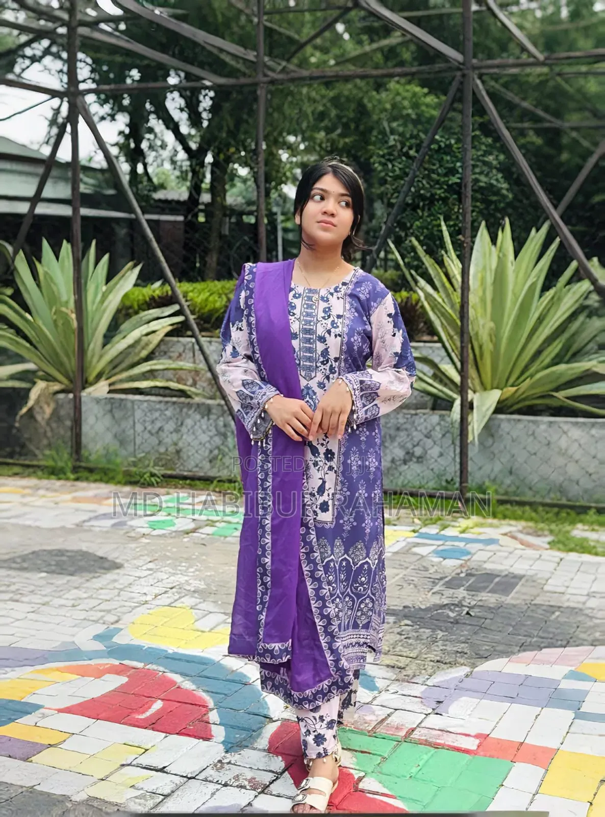 Dubai Silk Three Piece