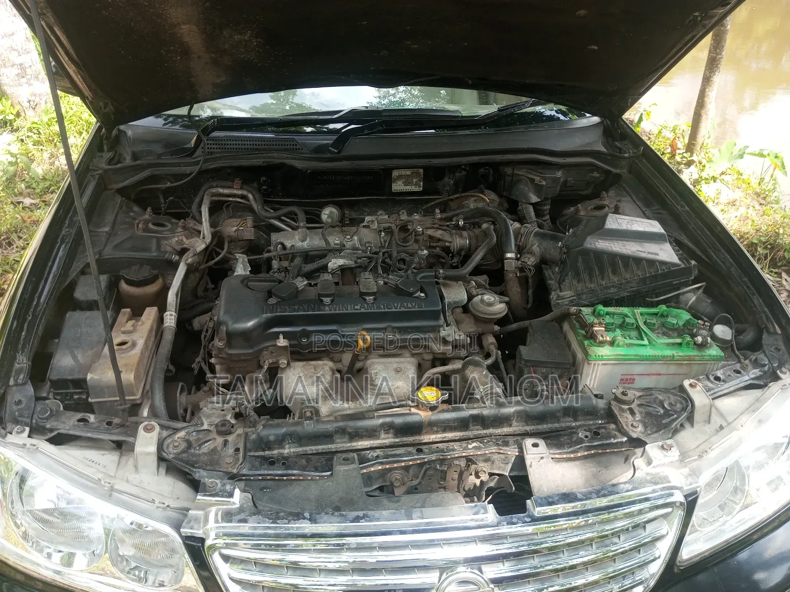 New Nissan Sunny 2005 Black