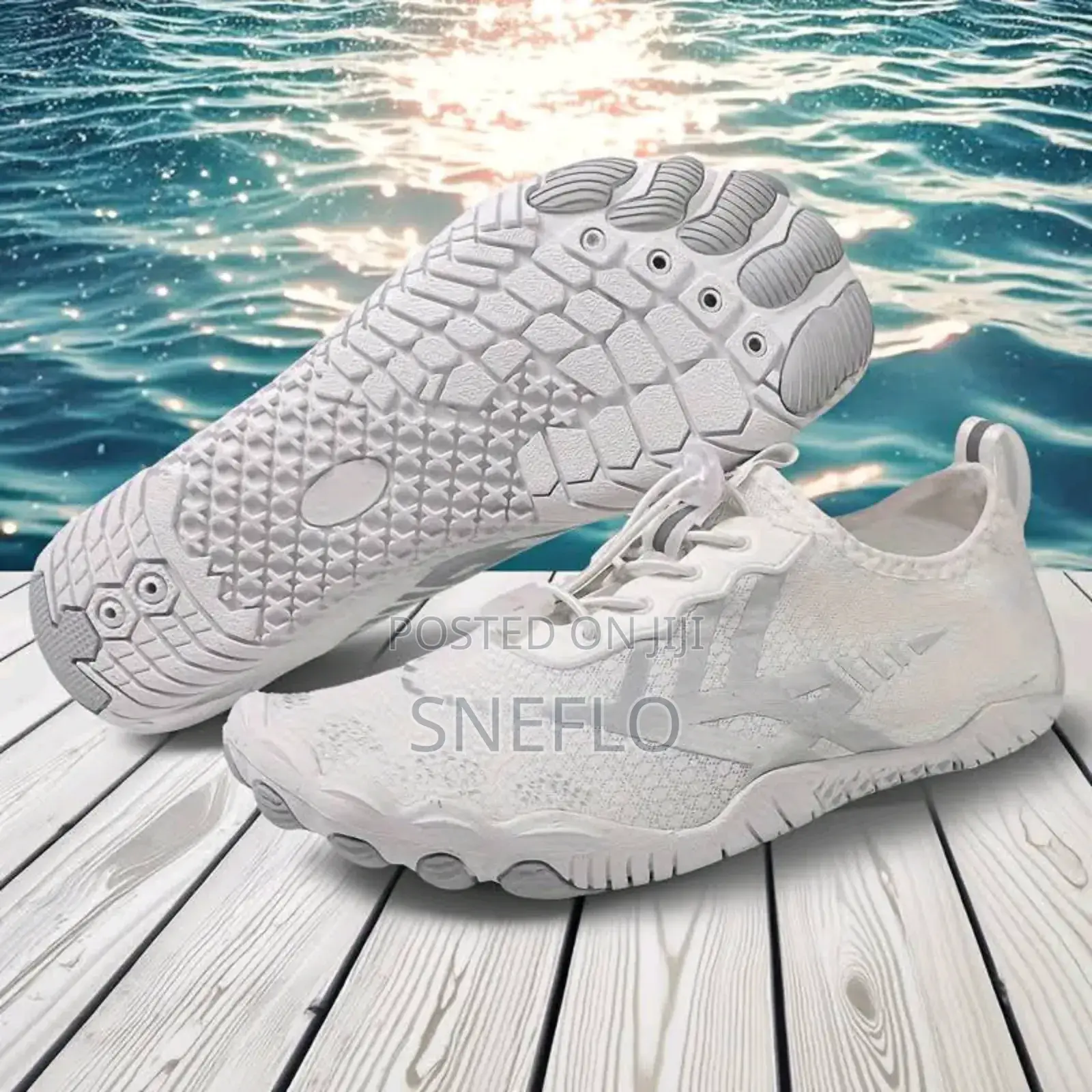 Unisex Upstream Water Swimming Sports Shoes – Snowfall |A026 Series|