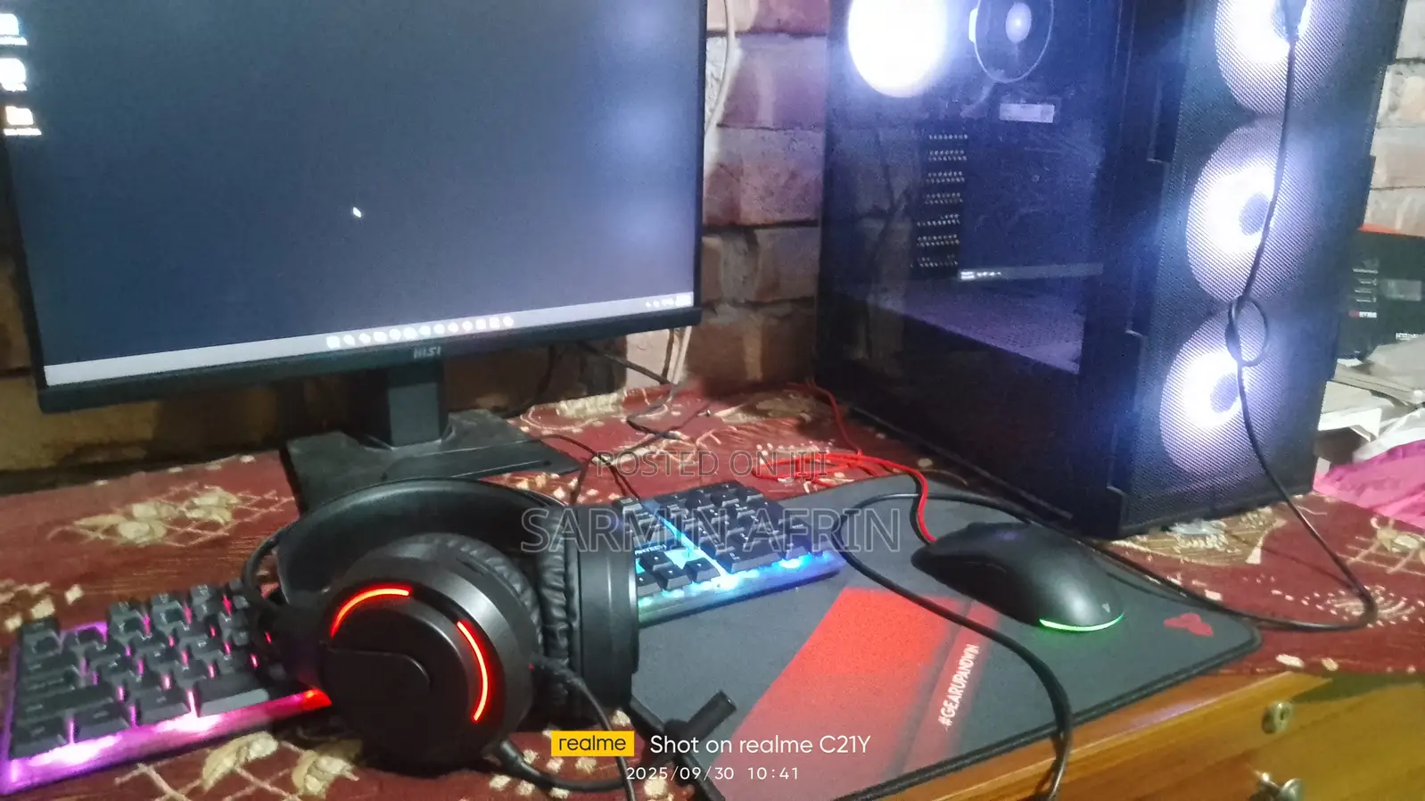 Desktop Computer 16GB AMD Ryzen SSD 256GB