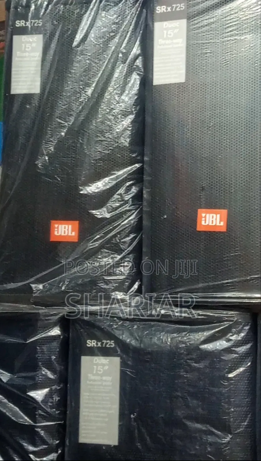 JBL 16" Pair Speaker Box With Two 12" JBL Sub Box Also Amplifier
