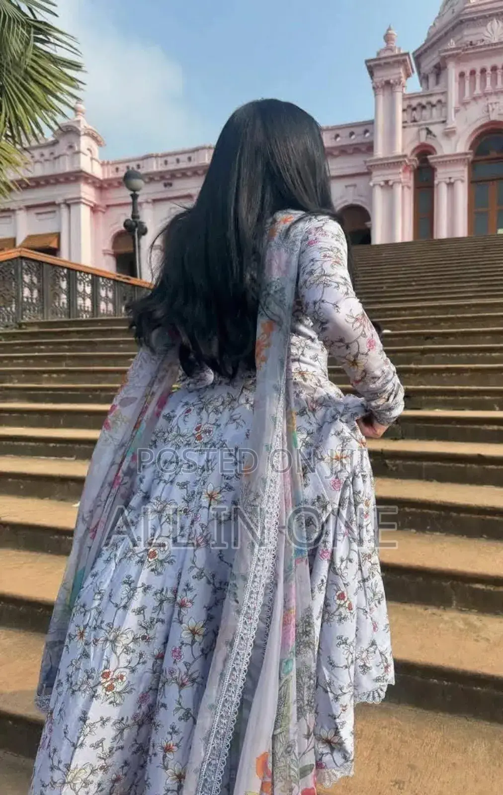 Hania Amir Inspired Digital Print Three Piece