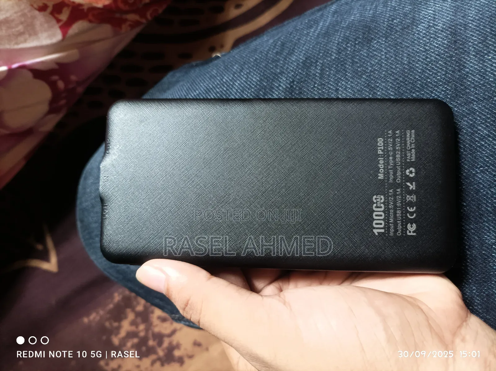 Raba P100 Power Bank – 10000mah
