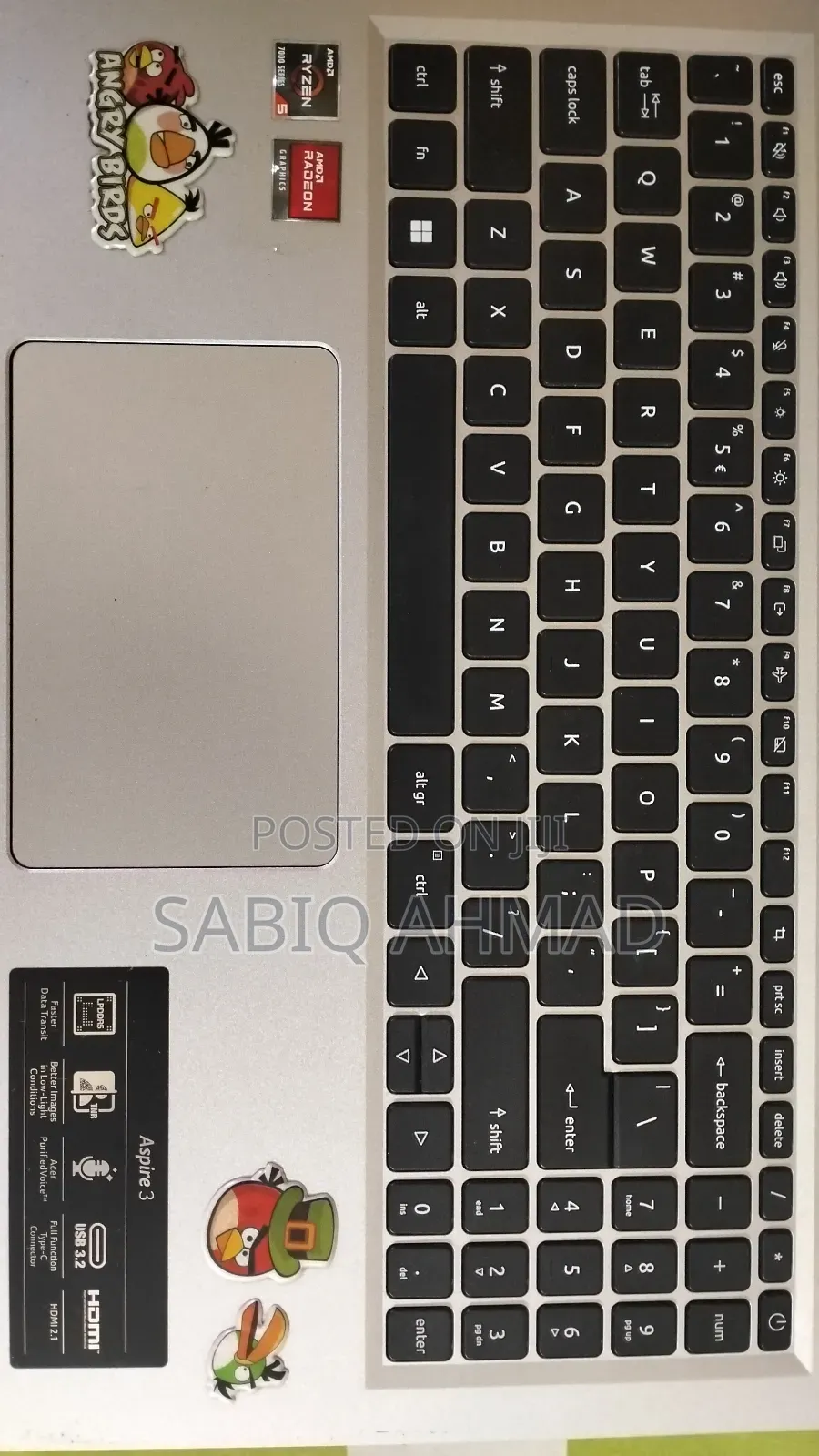 Laptop Acer Aspire 3 A315-23 8GB AMD Ryzen 5 SSD 512GB