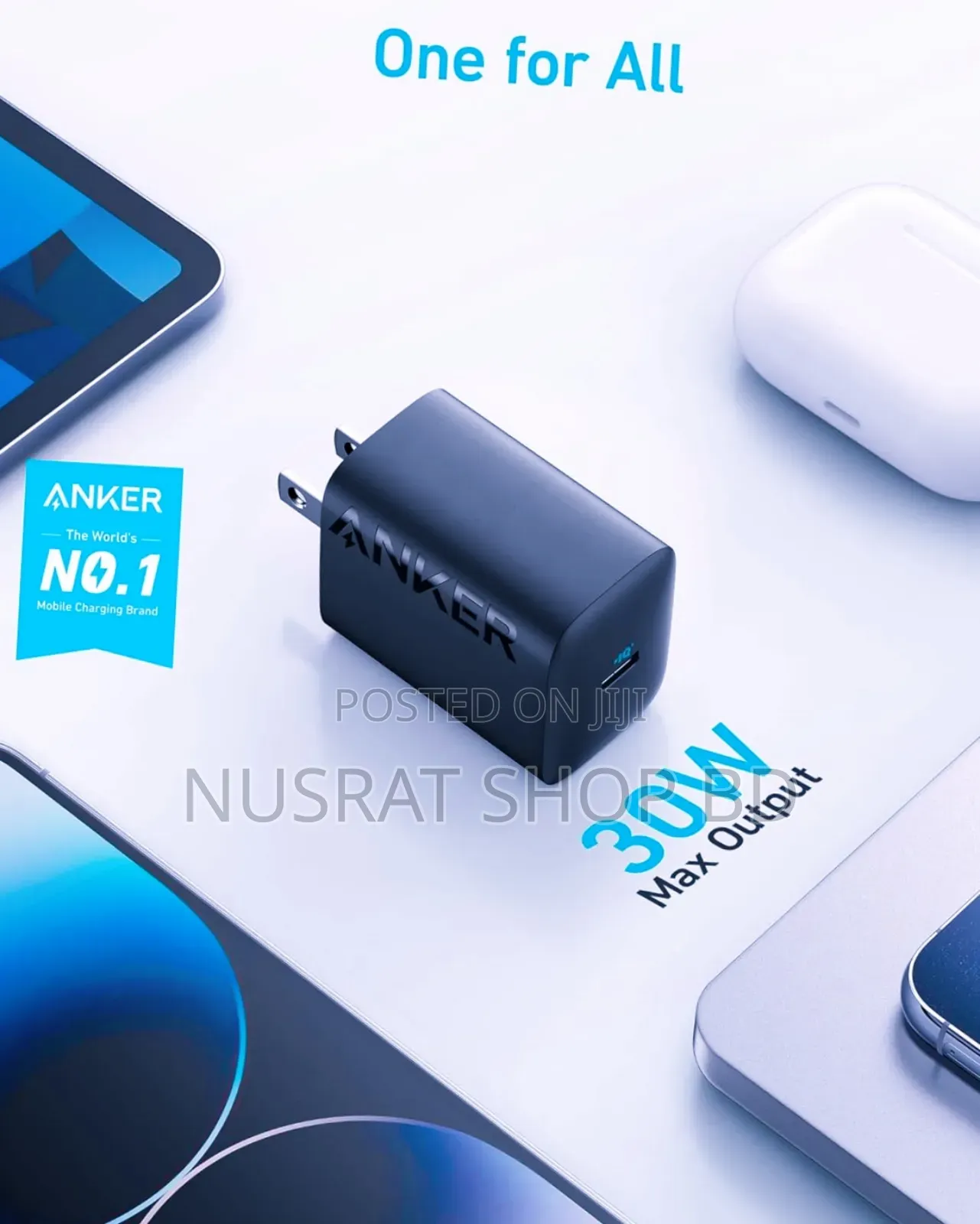 Anker 312 30w Usb-C Charger
Code : 9551