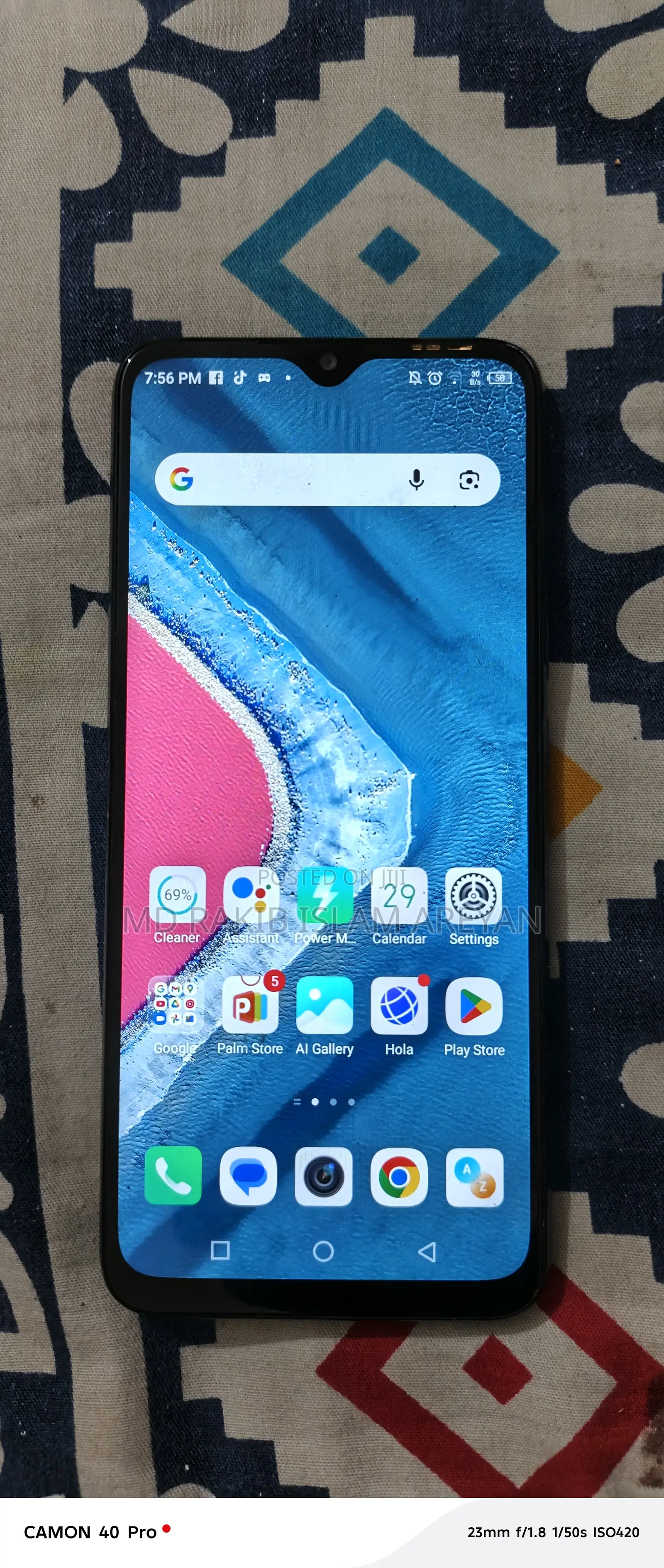 Infinix Hot 11 Play 64 GB Blue