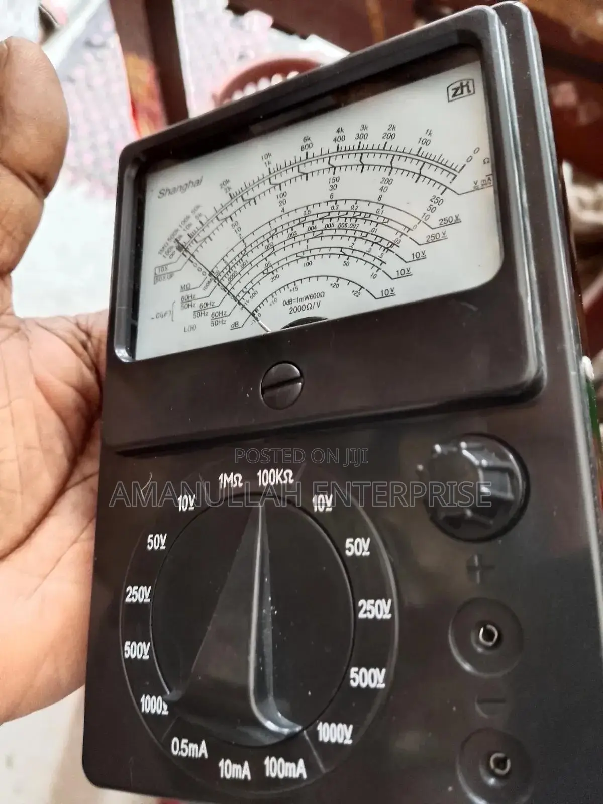 Mf-15 Analog Pocket Multimeter. This Device Is a Versatile Tool Used.