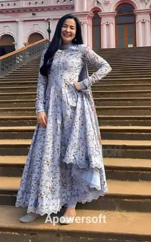 Hania Amir Inspired Digital Print Three Piece New Collection
