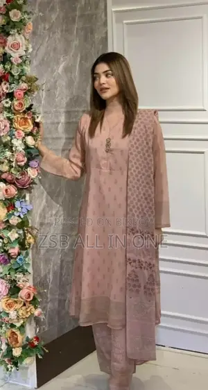 Georgette Three Piece New Update Collection High Quality