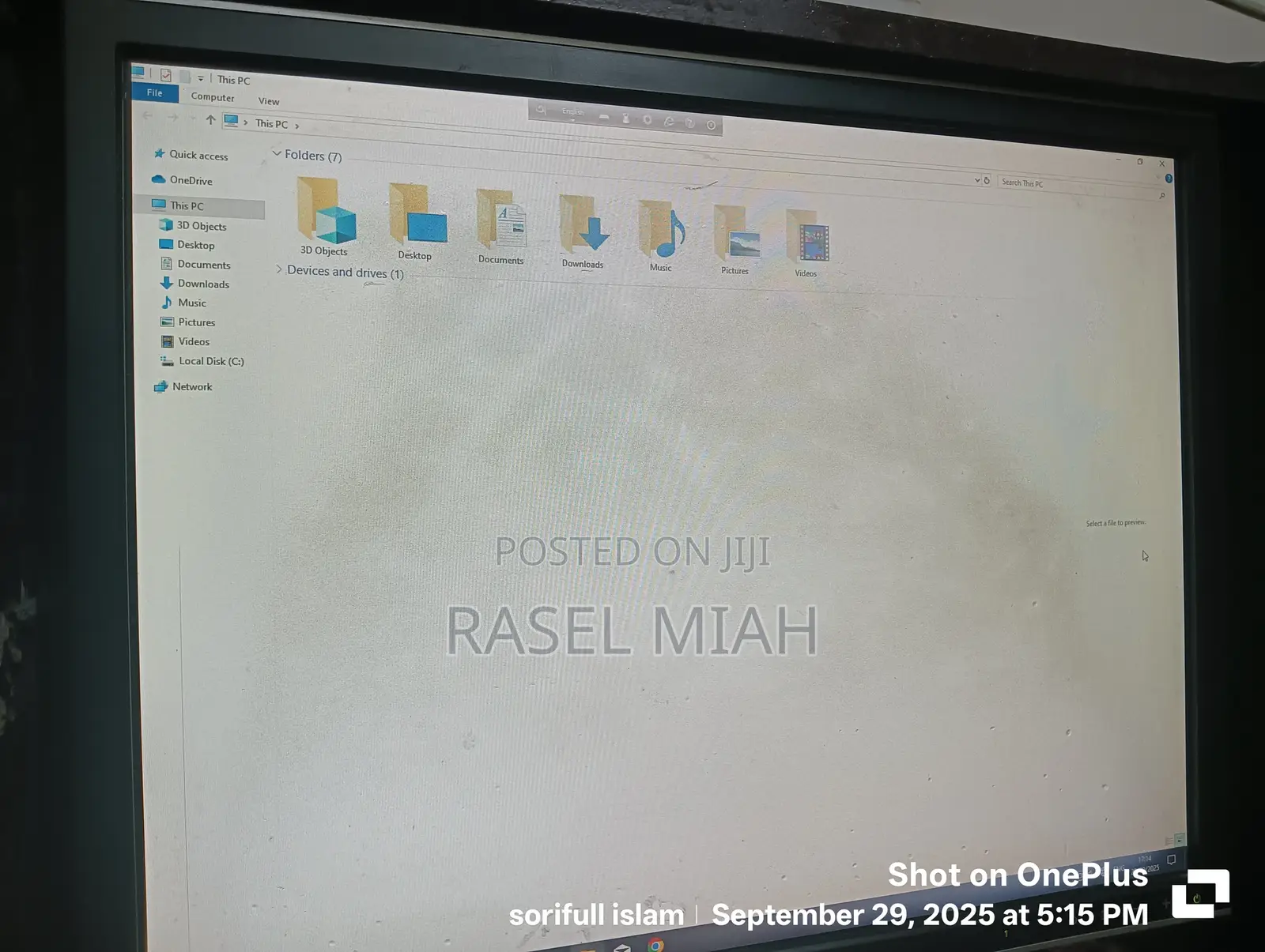 Desktop Computer HP 200 G4 22 All-in-One 8GB Intel Core I3 SSD 128GB