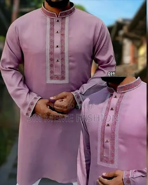 Soft Cotton Embroidery Panjabi