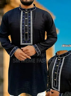 Soft Cotton Embroidery Panjabi