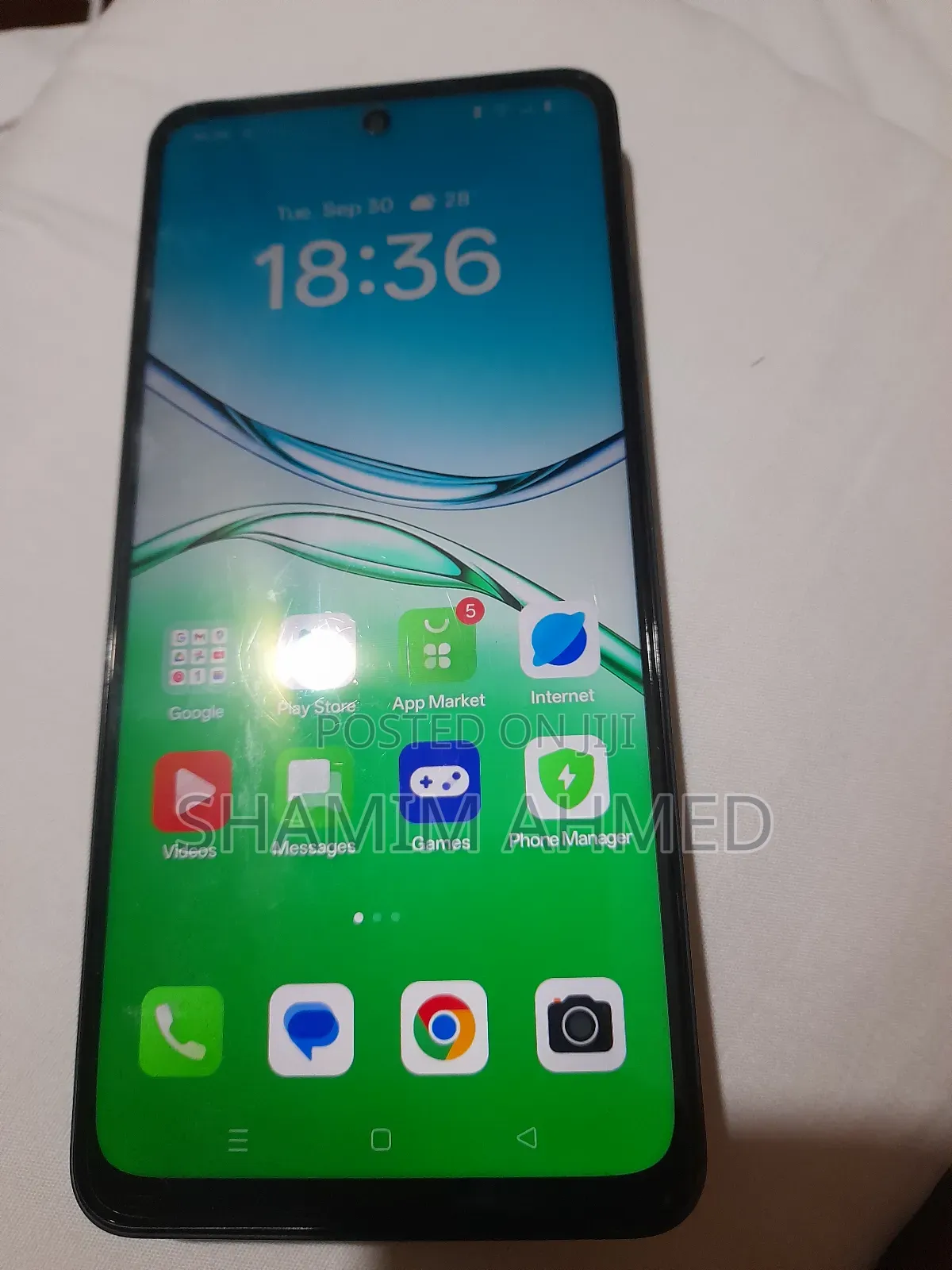 New Oppo A5 64 GB Blue