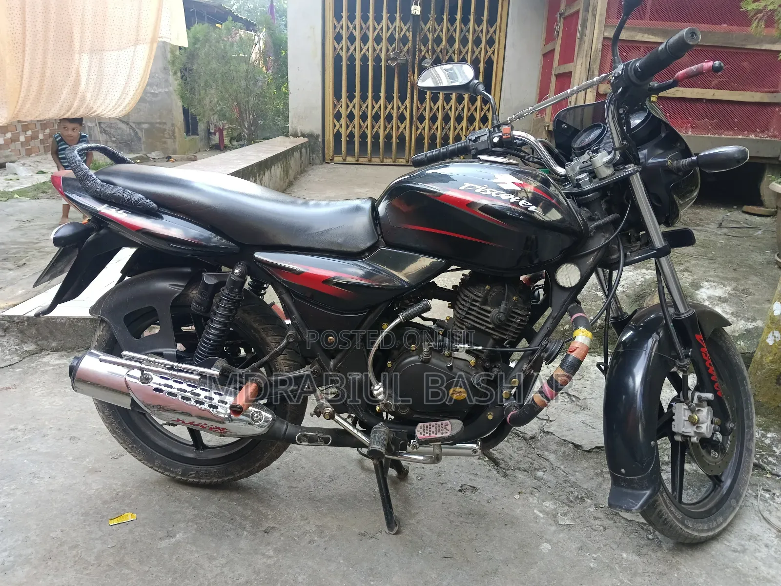 Bajaj Discover 135 2009 Black