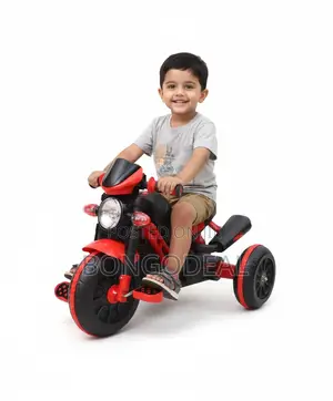 RFL-Jim Jolly-Red Commando Bike |Kids Cycle Baby Bicycle for Boys.