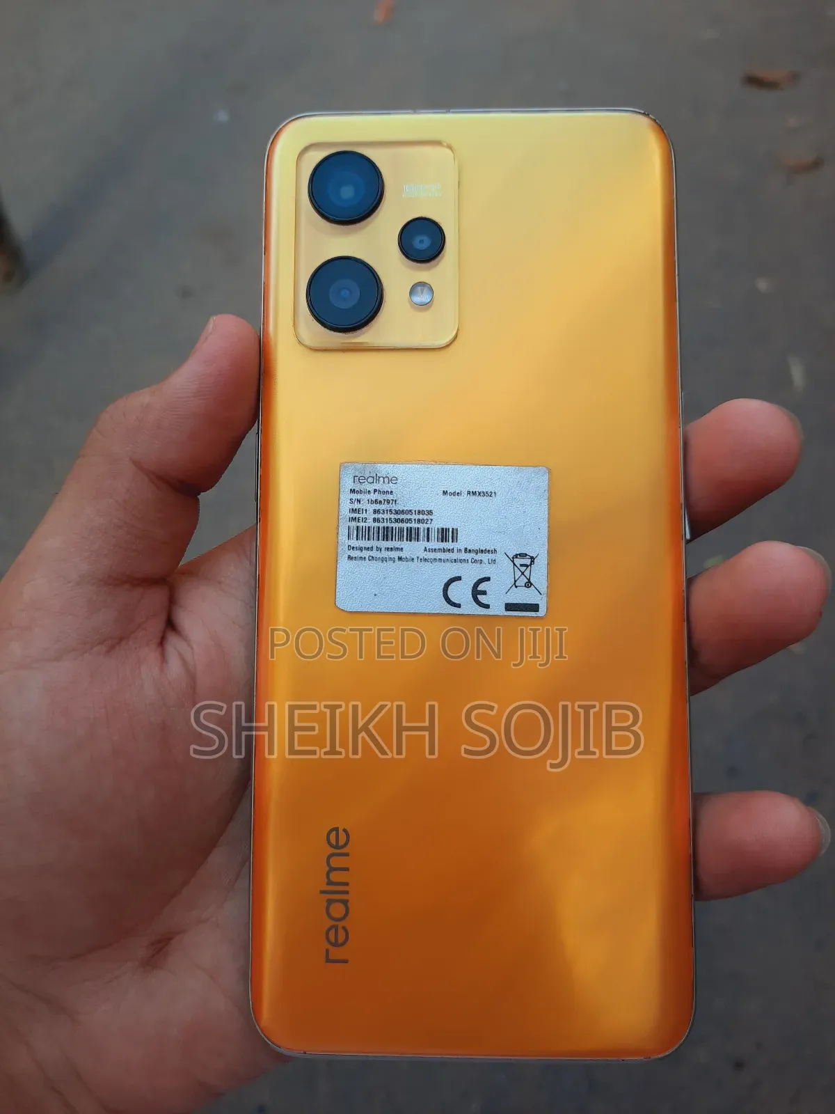 Realme 9 128 GB Orange