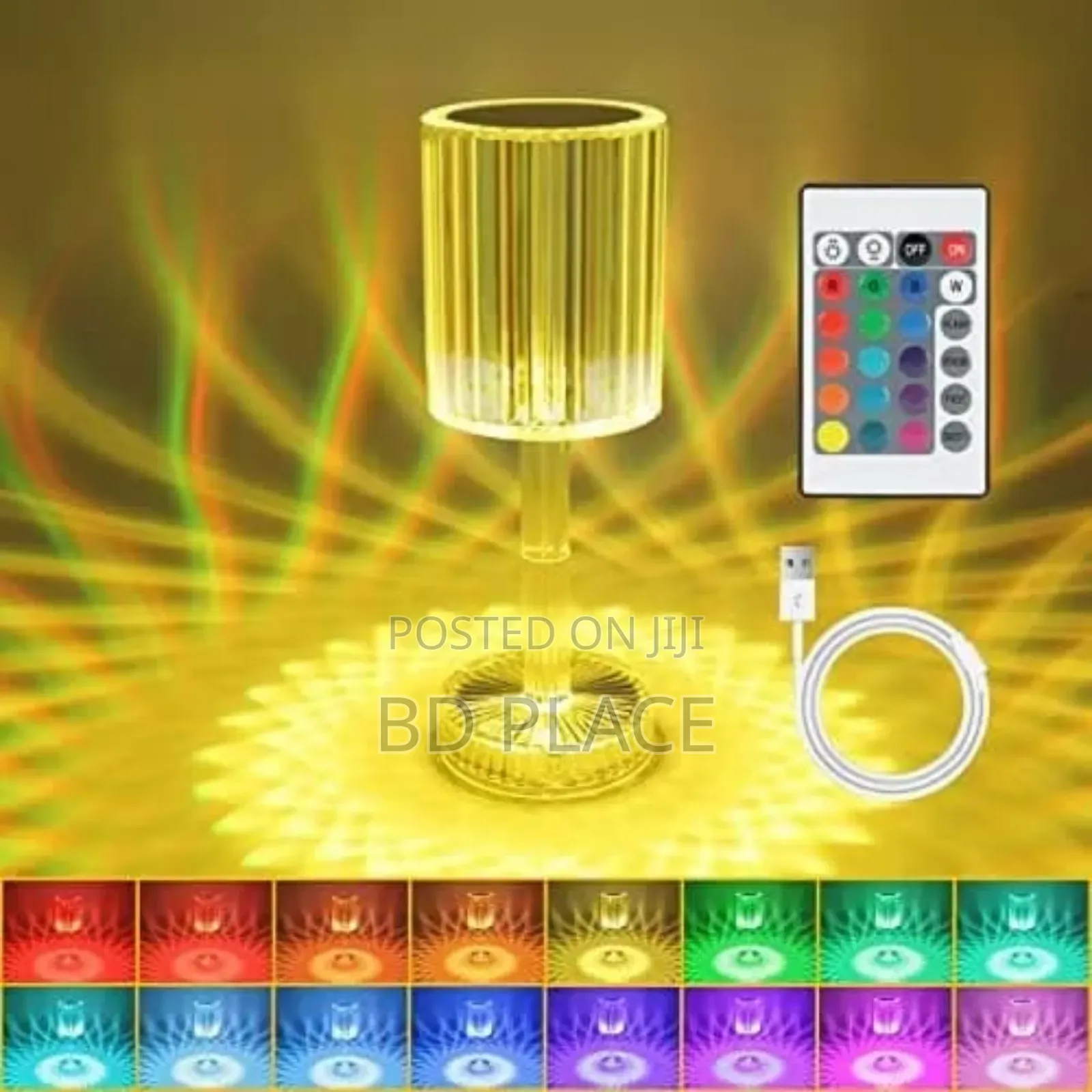 Crystal Daimond Table Lamp