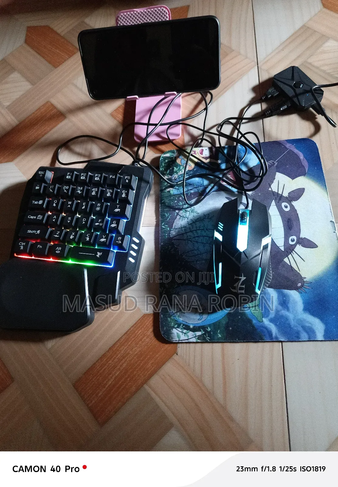 Free Fire 6 In 1 Gaming Combo