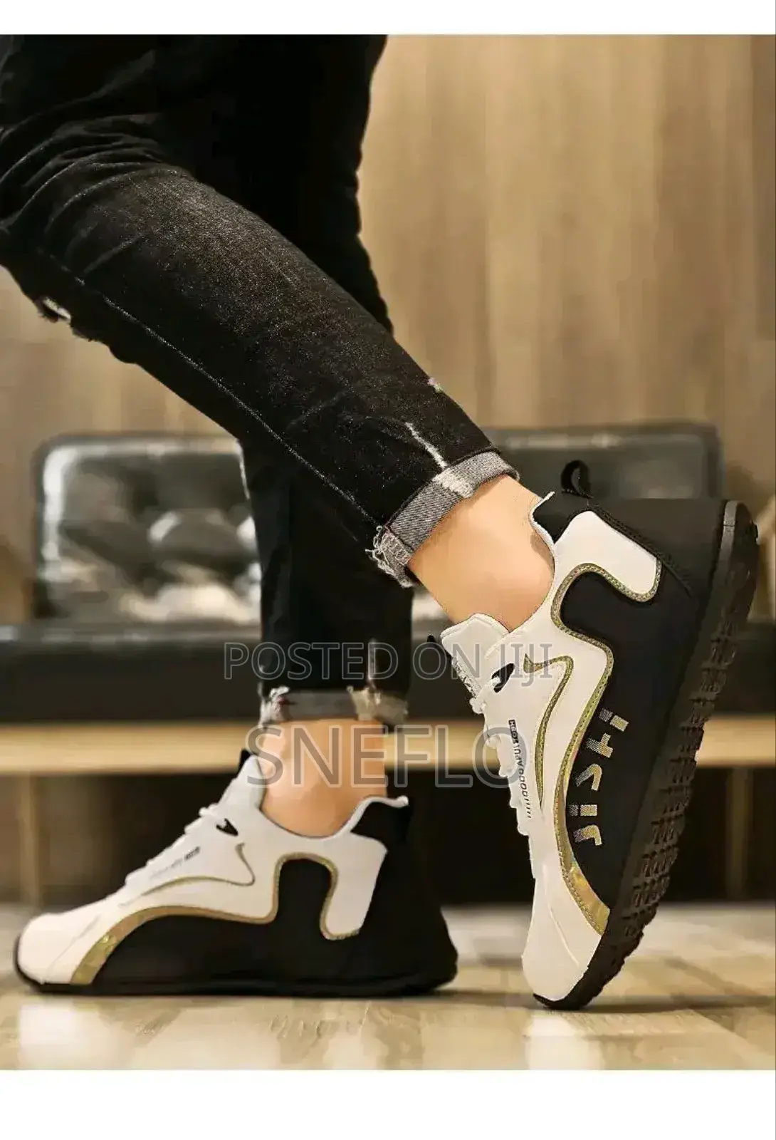 Men's Waterproof Leather Casual Sports Travel Shoes for Autumn