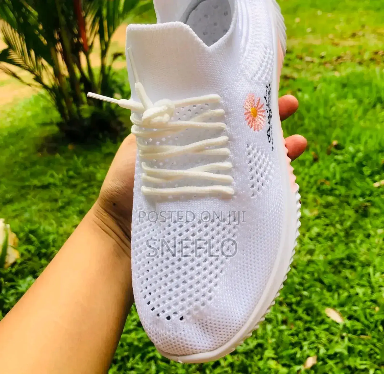 Spring Summer Girls' White Casual Sneakers Soft Sole Breathable Shoes
