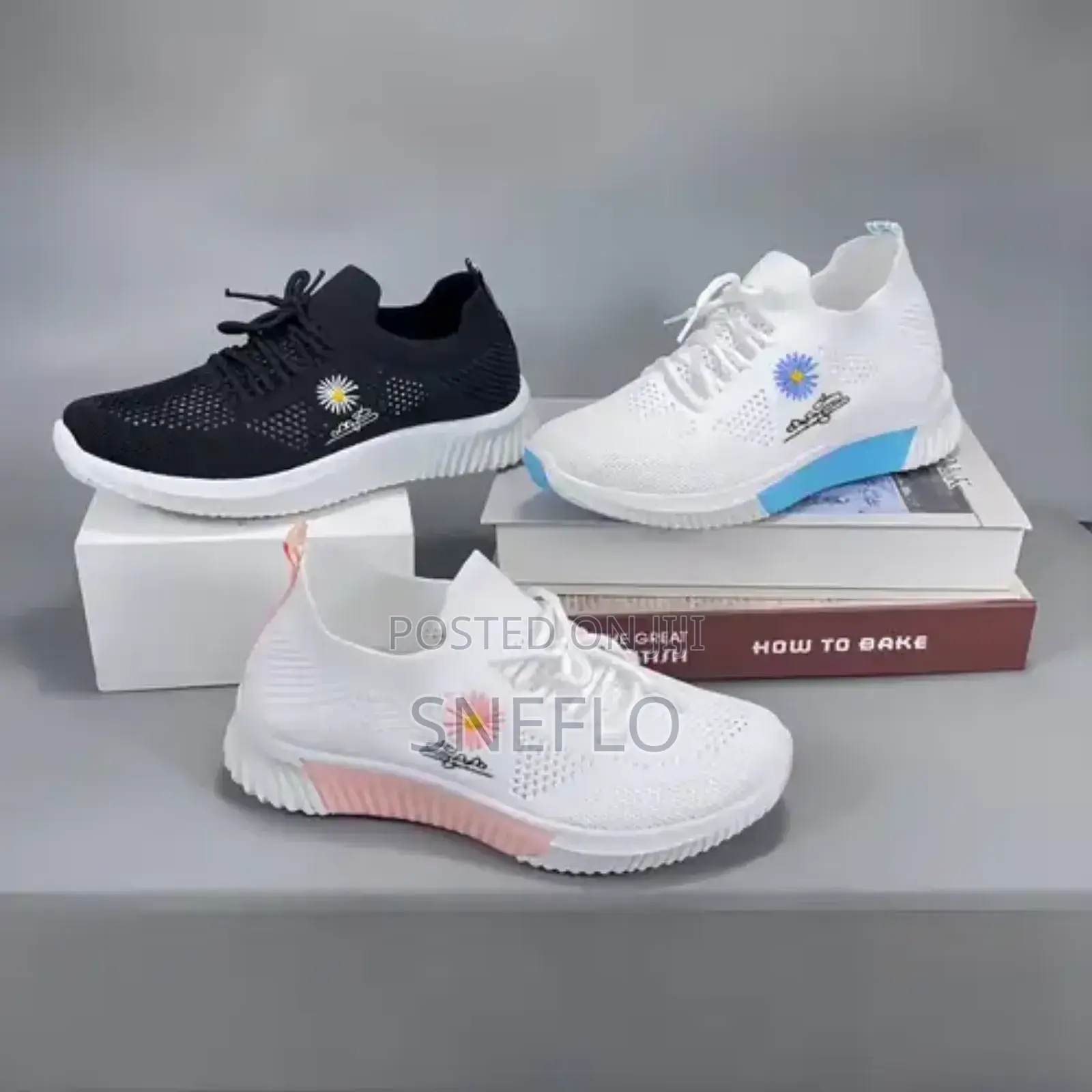 Spring Summer Girls' White Casual Sneakers Soft Sole Breathable Shoes