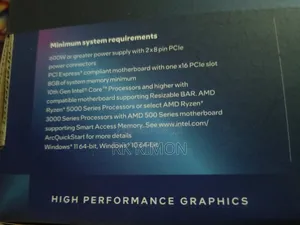 Intel Arc A580 Gddr6 Graphics Card for Sell