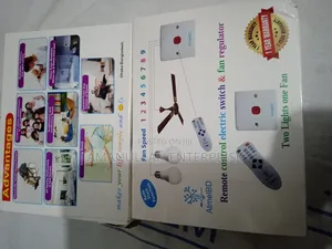 Remote Control Switch for 2 Light 1 Fan With Regulator