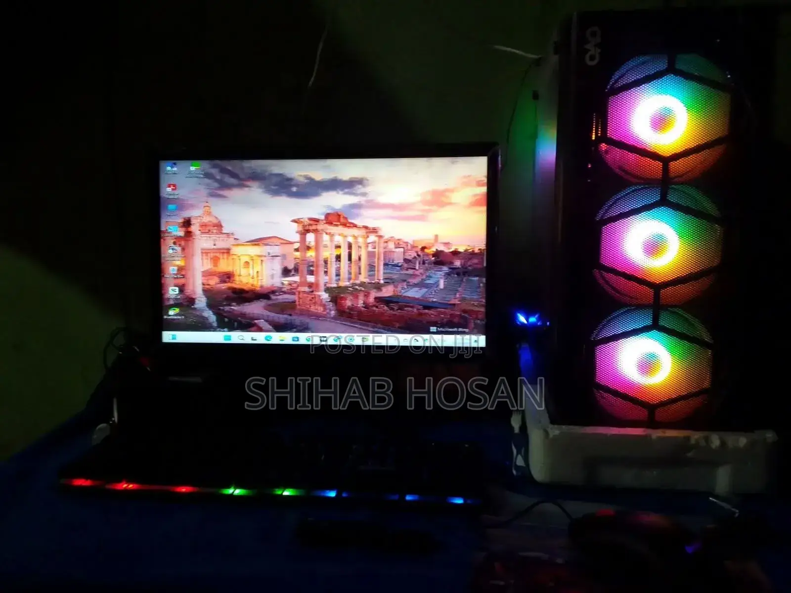 Desktop Computer MSI Aegis 3 8GB AMD Ryzen 5 SSD 128GB