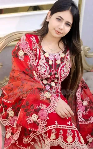 Pakistani Design 4-Piece Sada Bahar Tissue Set