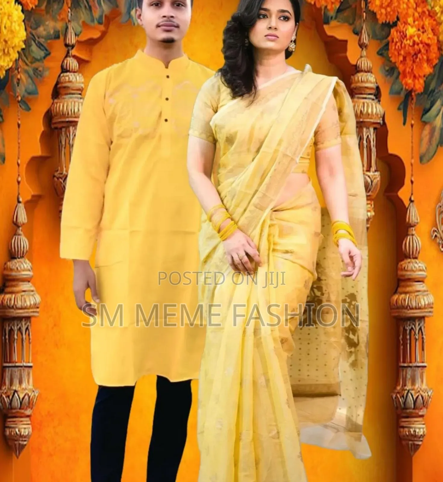 Sharee Panjabi Couple Set