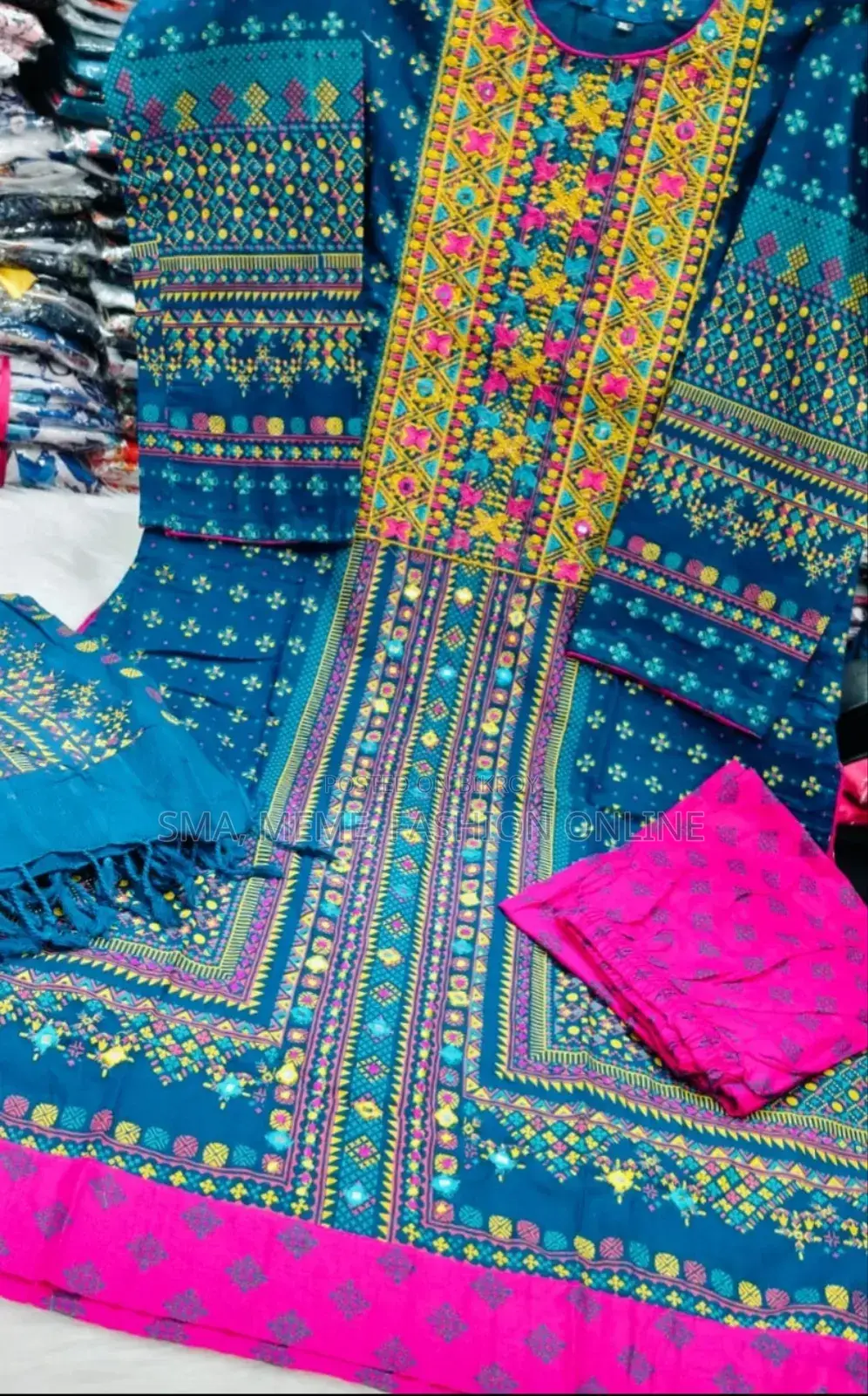 Aarong Batik Three Piece