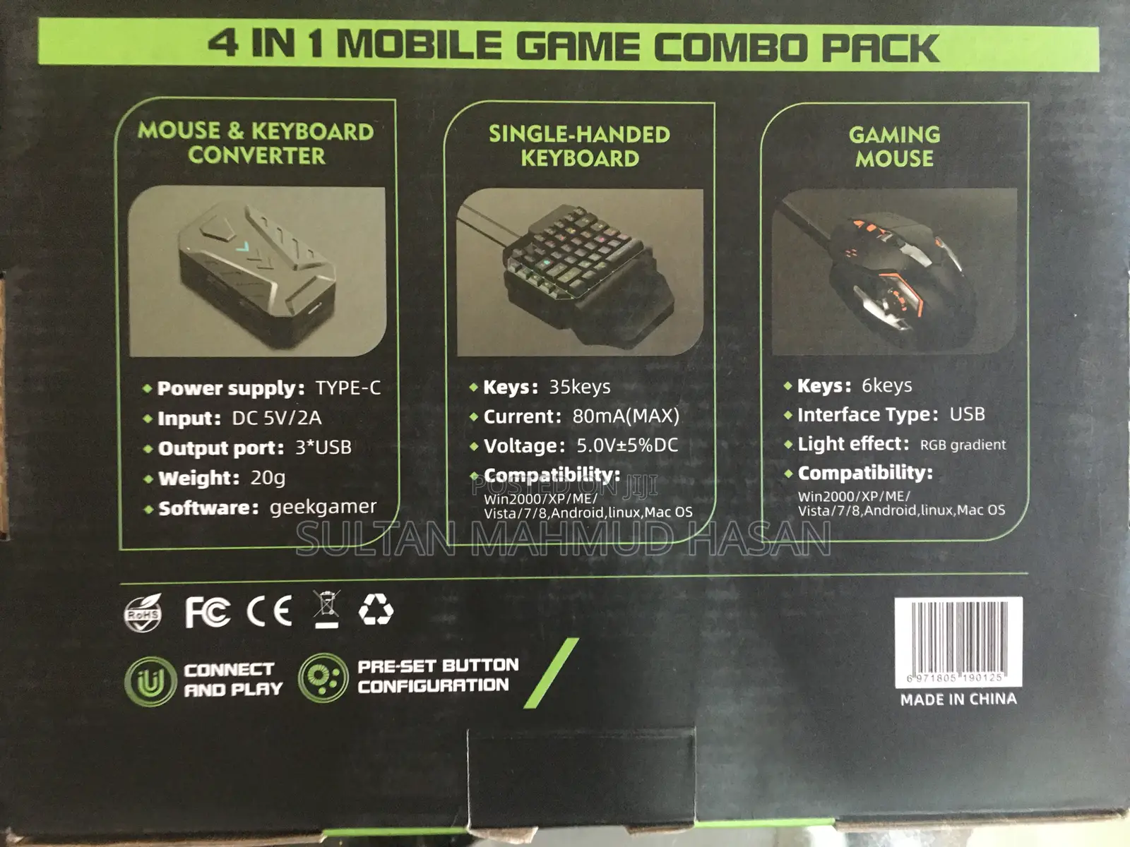 4 In 1 Mobile Game Combo