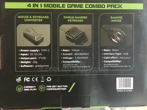 4 In 1 Mobile Game Combo