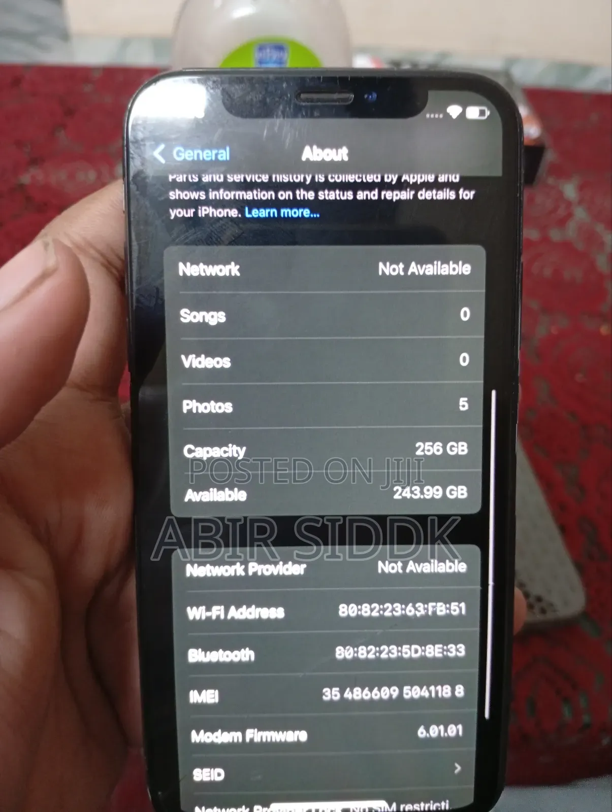 Apple iPhone X 256 GB Black