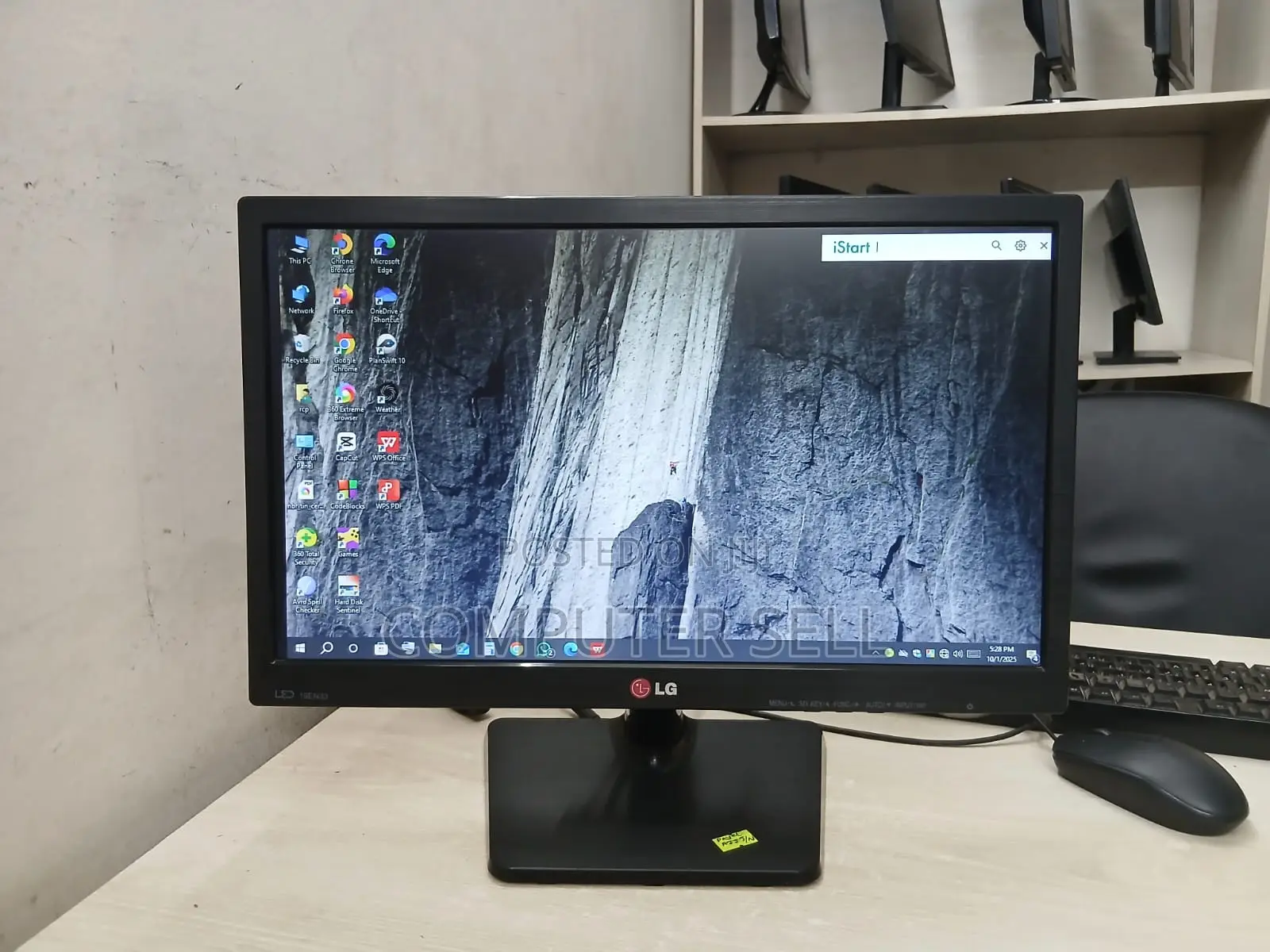 Used Lg 19''inch Ips Monitor Gurranty Warranty