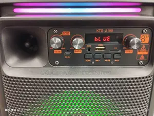 KTS-2198 Portable Bluetooth Speaker With Wireless Mic ( 8" Inch )