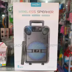 GTS-2095 8 Inch Speaker With Microphone RGB Light